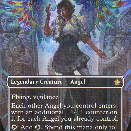 Giada, Font of Hope (Borderless) [Foundations] Mana Foil
