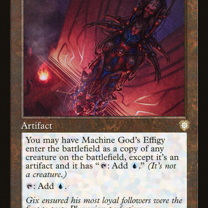 Machine God's Effigy (Retro) [The Brothers' War Commander]