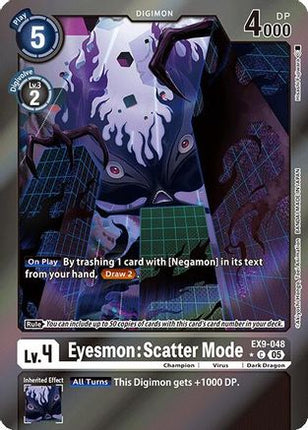 Eyesmon: Scatter Mode (Limited Foil) [EX9-048] [Versus Monsters] Foil