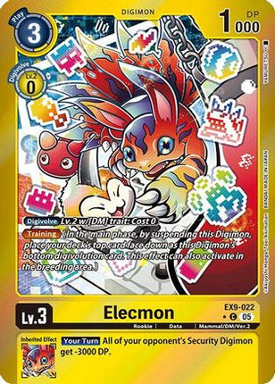 Elecmon (Limited Foil) [EX9-022] [Versus Monsters] Foil