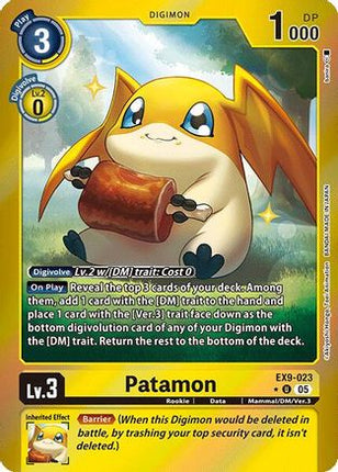Patamon (Limited Foil) [EX9-023] [Versus Monsters] Foil