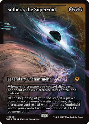 Sothera, the Supervoid (Showcase) [Edge of Eternities] Foil