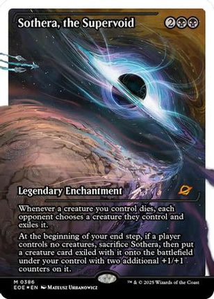 Sothera, the Supervoid (Fracture Foil) [Edge of Eternities] Foil