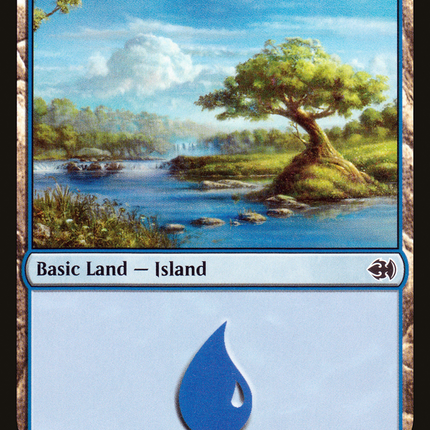 Island (028) [Duel Decks: Merfolk vs. Goblins]