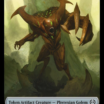 Phyrexian Golem Token [Phyrexia: All Will Be One Tokens]