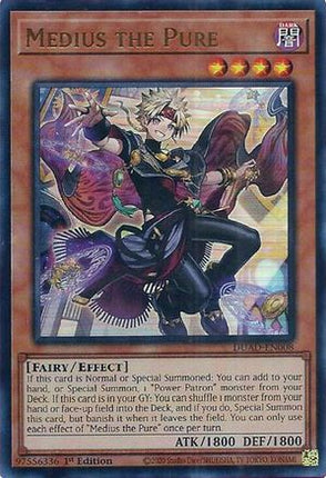 Medius the Pure [DUAD-EN008] Ultra Rare 1st Edition