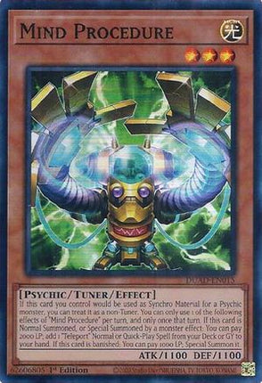 Mind Procedure [DUAD-EN015] Super Rare 1st Edition