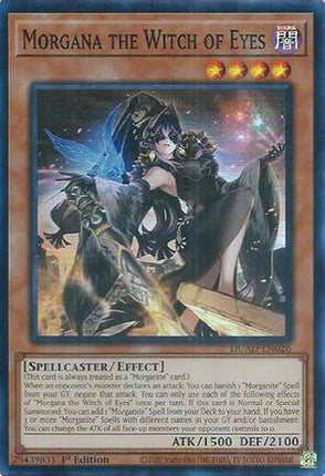 Morgana the Witch of Eyes [DUAD-EN026] Super Rare 1st Edition
