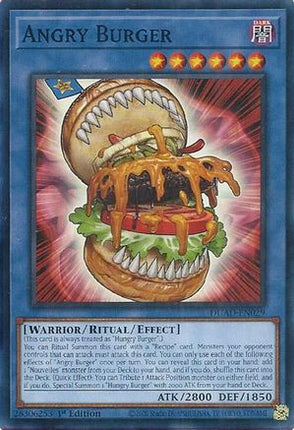 Angry Burger [DUAD-EN029] Common / Short Print 1st Edition