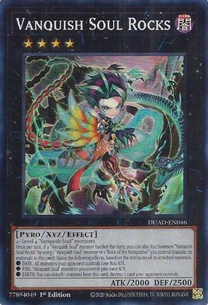 Vanquish Soul Rocks [DUAD-EN046] Super Rare 1st Edition