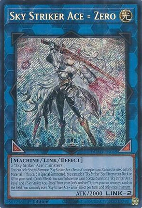 Sky Striker Ace = Zero [DUAD-EN049] Secret Rare 1st Edition