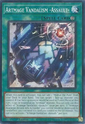 Artmage Vandalism -Assault- [DUAD-EN057] Common / Short Print 1st Edition