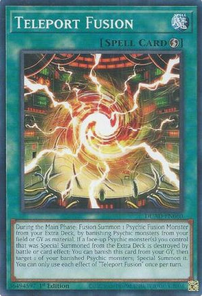 Teleport Fusion [DUAD-EN060] Common / Short Print 1st Edition