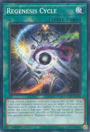 Regenesis Cycle [DUAD-EN063] Common / Short Print 1st Edition