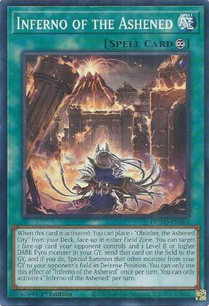 Inferno of the Ashened [DUAD-EN064] Common / Short Print 1st Edition