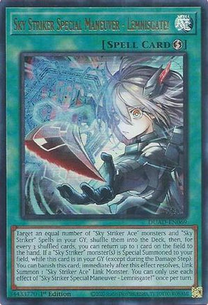 Sky Striker Special Maneuver - Lemnisgate! [DUAD-EN069] Ultra Rare 1st Edition