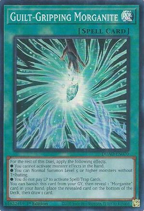 Guilt-Gripping Morganite [DUAD-EN070] Super Rare 1st Edition