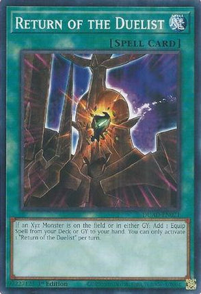 Return of the Duelist  [DUAD-EN071] Common / Short Print 1st Edition
