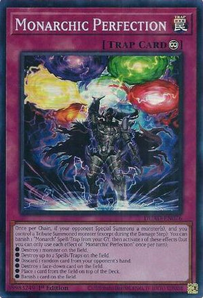 Monarchic Perfection [DUAD-EN076] Super Rare 1st Edition