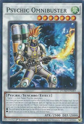 Psychic Omnibuster [DUAD-EN089] Common / Short Print 1st Edition