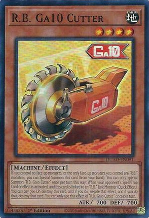 R.B. Ga10 Cutter [DUAD-EN091] Super Rare 1st Edition