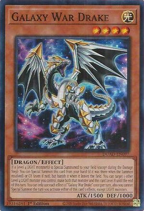 Galaxy War Drake [DUAD-EN097] Super Rare 1st Edition