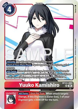 Yuuko Kamishiro [BT22-083] [Cyber Eden] Foil