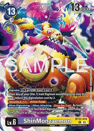 ShinMonzaemon [BT22-076] [Cyber Eden] Foil