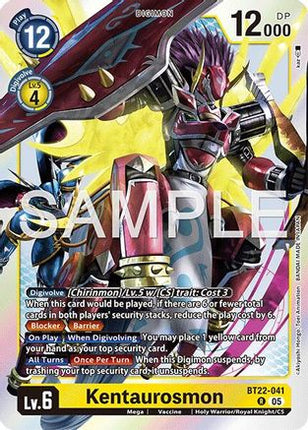 Kentaurosmon [BT22-041] [Cyber Eden] Foil