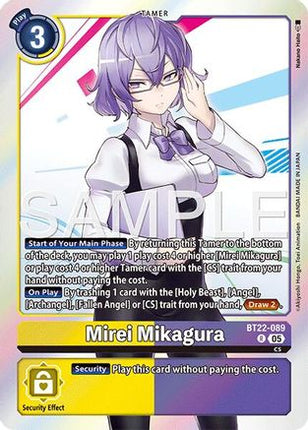 Mirei Mikagura [BT22-089] [Cyber Eden] Foil