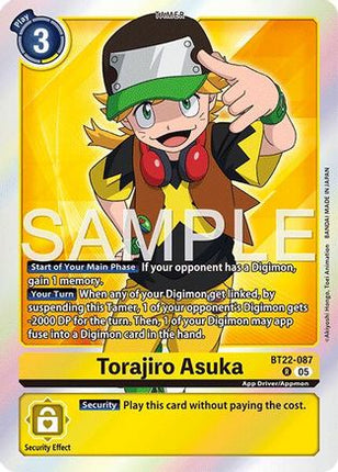 Torajiro Asuka [BT22-087] [Cyber Eden] Foil