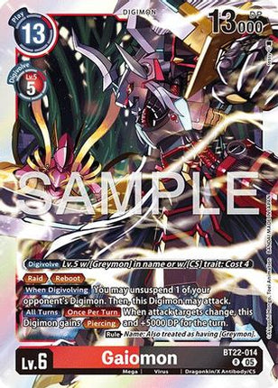Gaiomon [EX4-048] [Cyber Eden] Foil