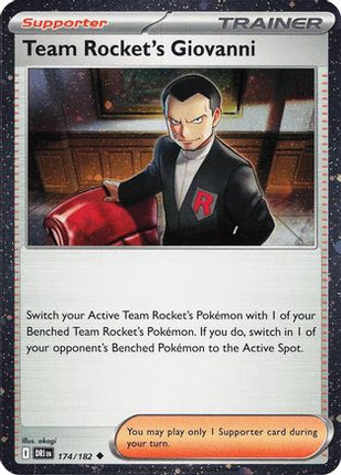 Team Rocket's Giovanni (Cosmos Holo) - 174/null [Miscellaneous Cards & Products] Holofoil