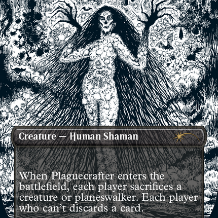 Plaguecrafter (Borderless) [Secret Lair Drop]