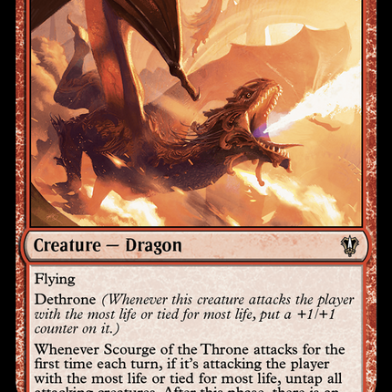 Scourge of the Throne [Murders at Karlov Manor Commander]