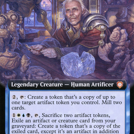Tawnos, Solemn Survivor (Extended Art) [The Brothers' War Commander]