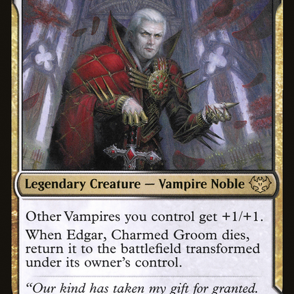 Edgar, Charmed Groom // Edgar Markov's Coffin [Innistrad: Crimson Vow]