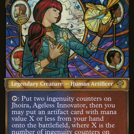 Jhoira, Ageless Innovator (Showcase) [Dominaria United] Textured Foil