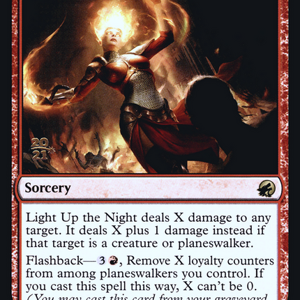 Light Up the Night [Innistrad: Midnight Hunt Promos] Prerelease Foil