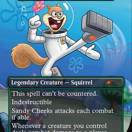 Sandy Cheeks, Martial Astronaut - Toski, Bearer of Secrets [Secret Lair Drop Series] Foil