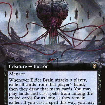 Elder Brain (Extended Art) [Commander Legends: Battle for Baldur's Gate] Foil