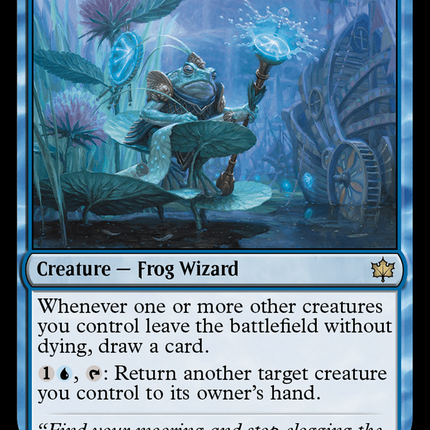 Dour Port-Mage [Bloomburrow] Foil