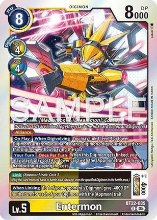 Entermon [BT22-035] [Cyber Eden] Foil