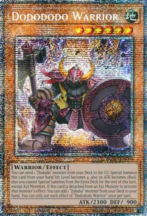 Dodododo Warrior  [DUAD-EN004] Starlight Rare 1st Edition