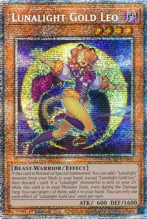 Lunalight Gold Leo  [DUAD-EN005] Starlight Rare 1st Edition