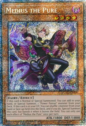 Medius the Pure  [DUAD-EN008] Starlight Rare 1st Edition