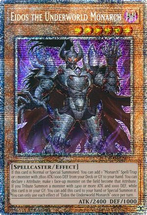 Eidos the Underworld Monarch  [DUAD-EN017] Starlight Rare 1st Edition
