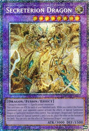 Secreterion Dragon  [DUAD-EN037] Starlight Rare 1st Edition