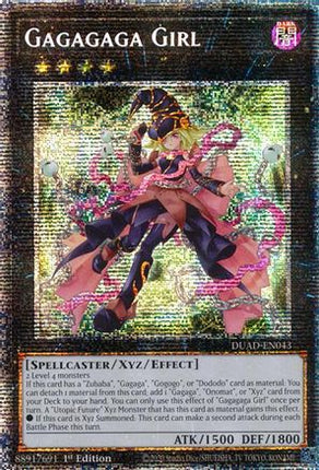 Gagagaga Girl  [DUAD-EN043] Starlight Rare 1st Edition
