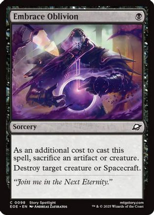 Embrace Oblivion [Edge of Eternities] Foil